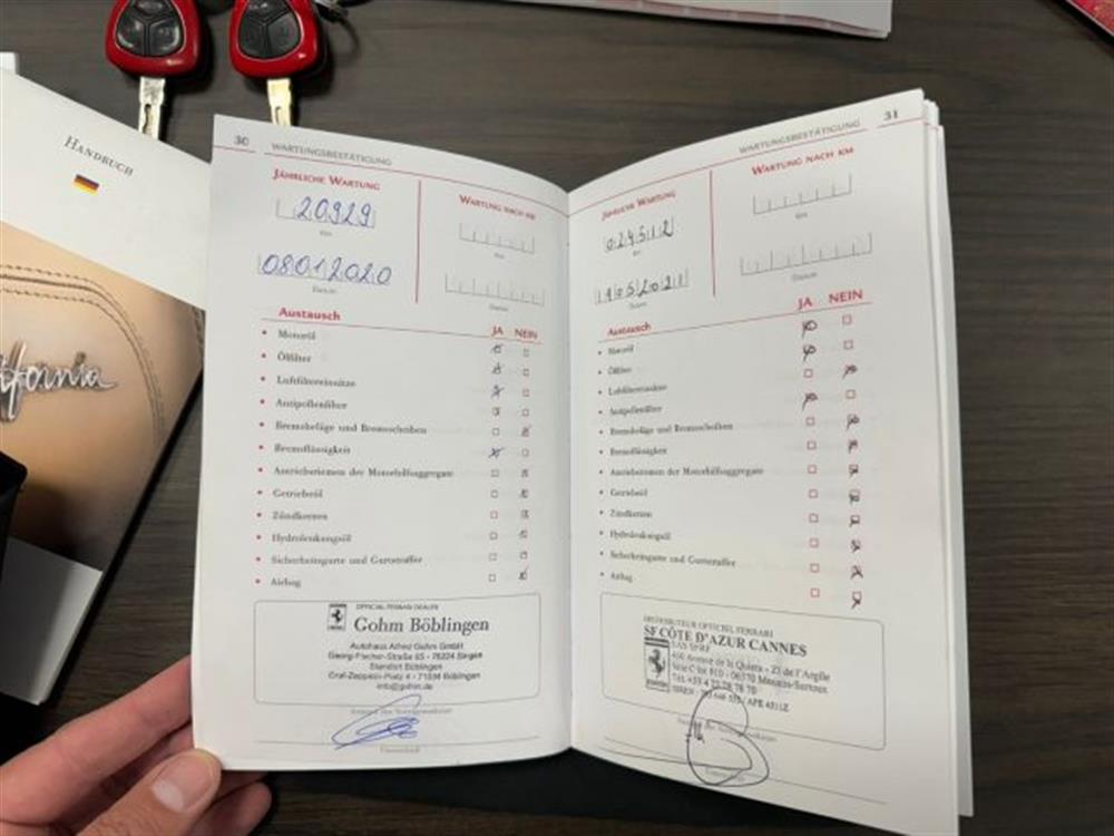 California California 30 Handling Speciale