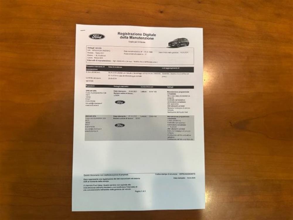 Fiesta Fiesta 1.000 BENZINA HYBRID