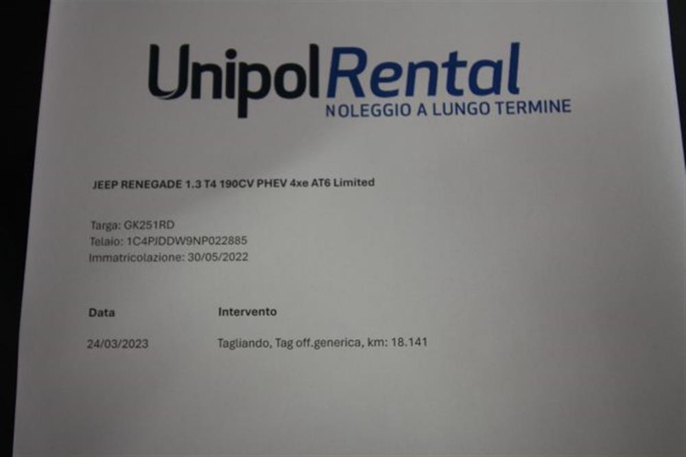 Renegade Renegade 1.3 T4 190CV PHEV 4x