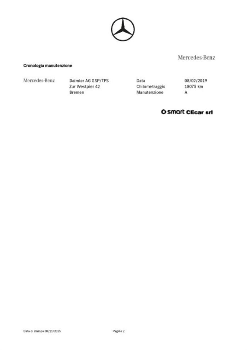 ForTwo ForTwo 70 1.0 PASSION UNICO