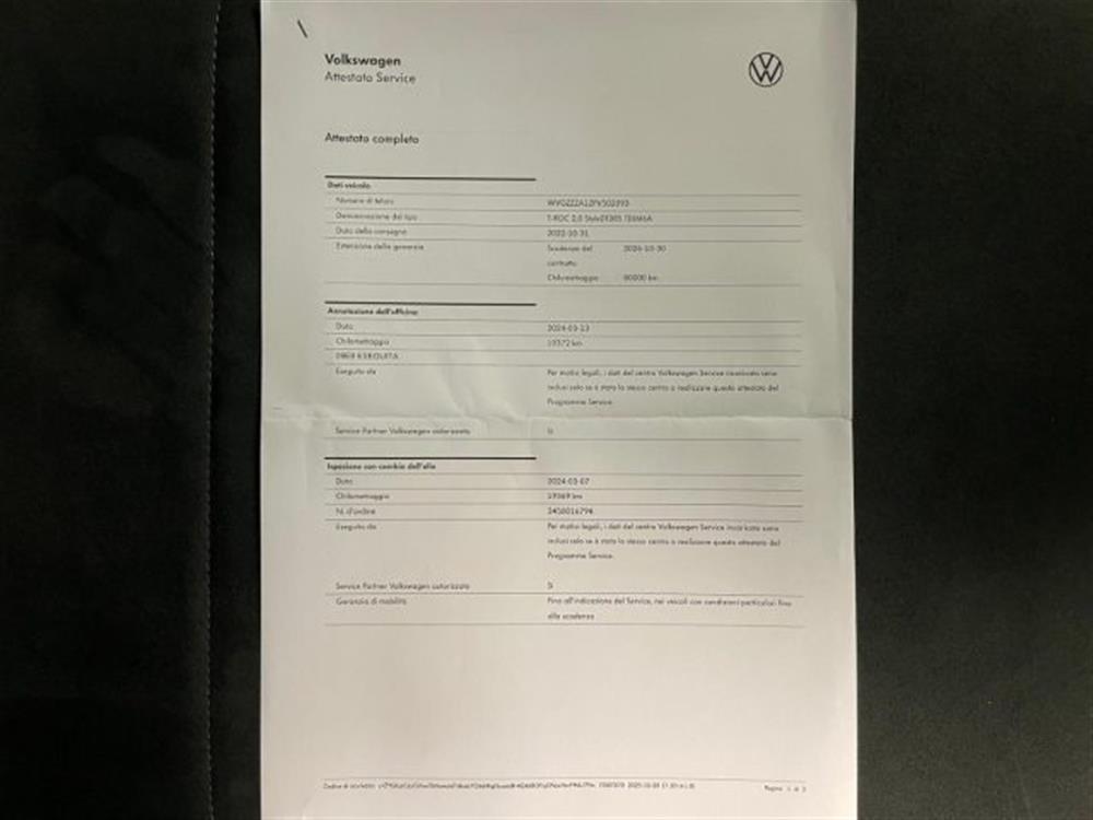 T-Roc T-Roc 2.0 diesel 115cv.