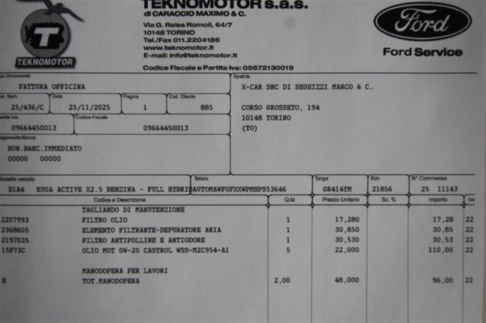 Kuga Kuga 2.5 Full Hybrid 190