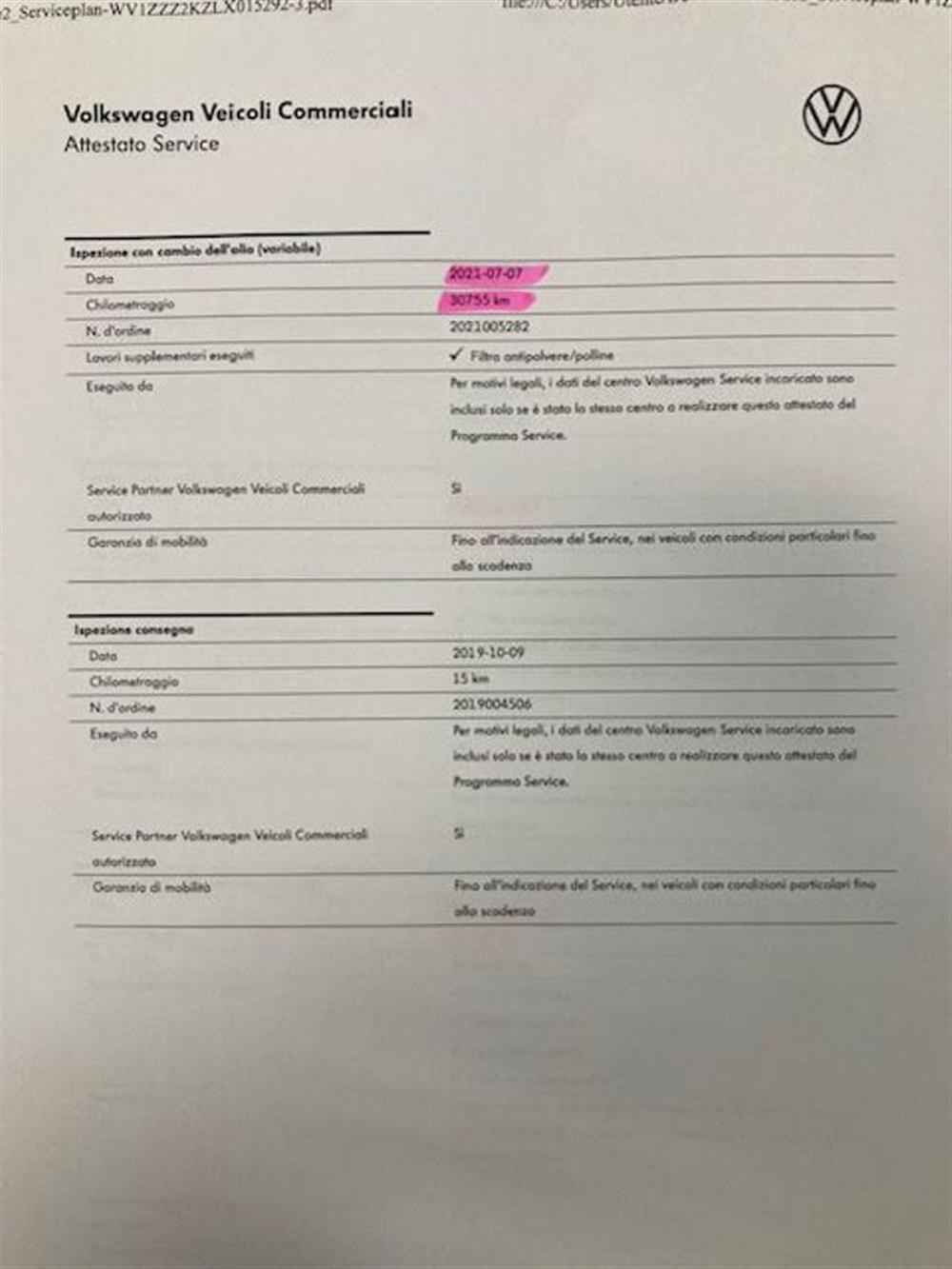 Caddy Caddy 2.0 TDI Furgone Busi