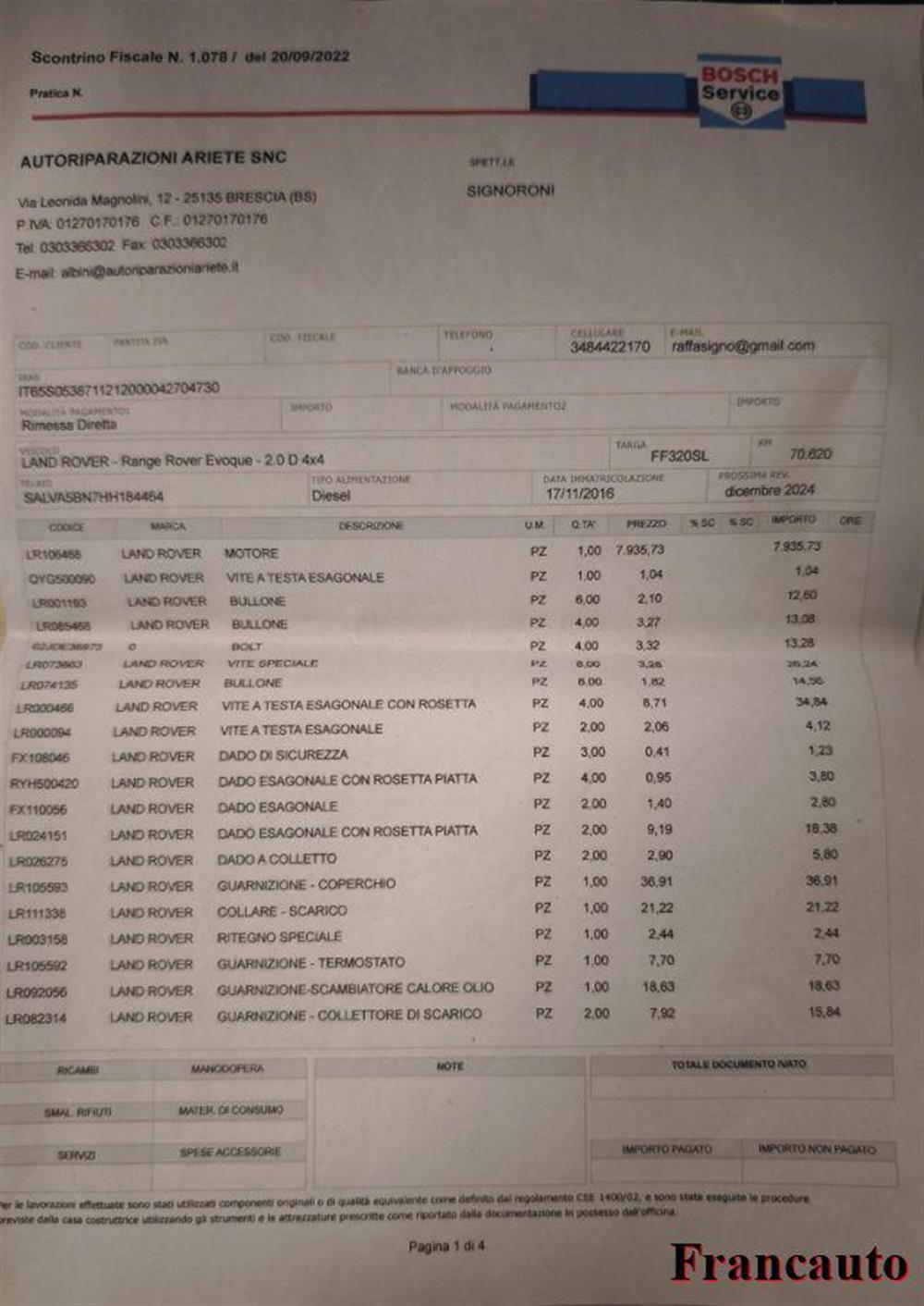 Range Rover Evoque Range Rover Evoque 2.0 TD4 150 CV Conve