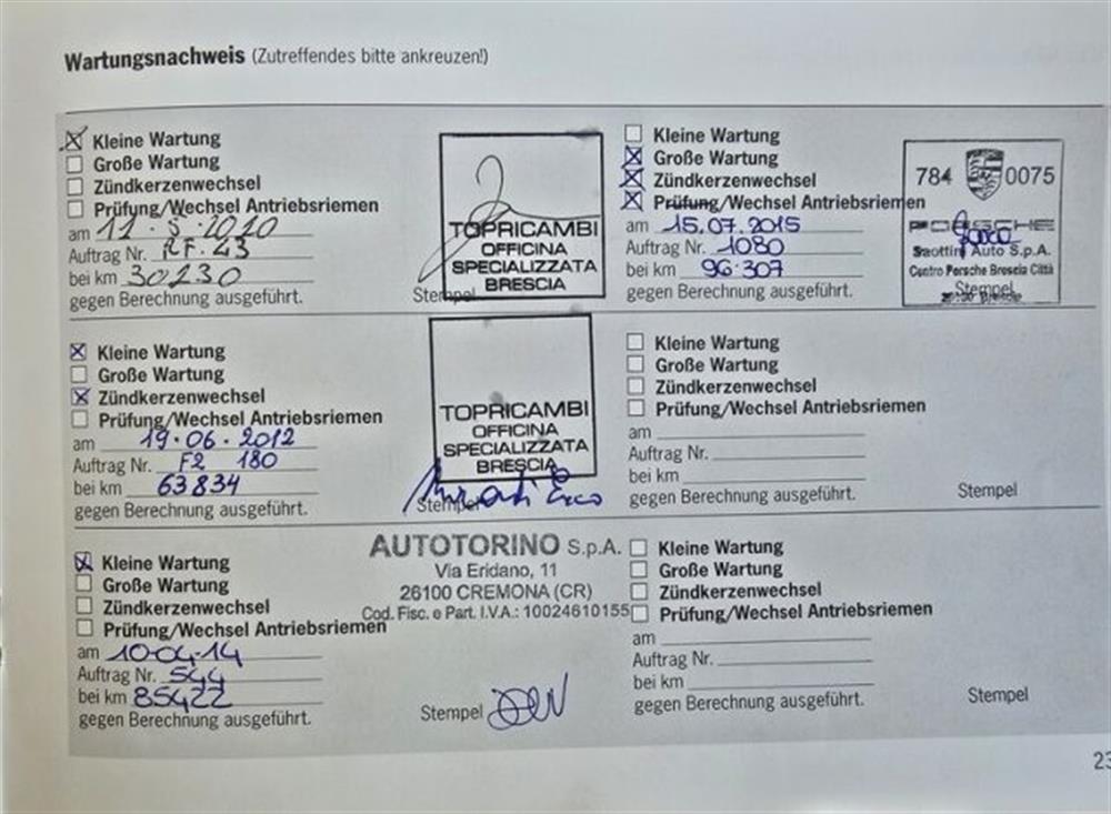 997 997 911 3.8 Carrera S Ca