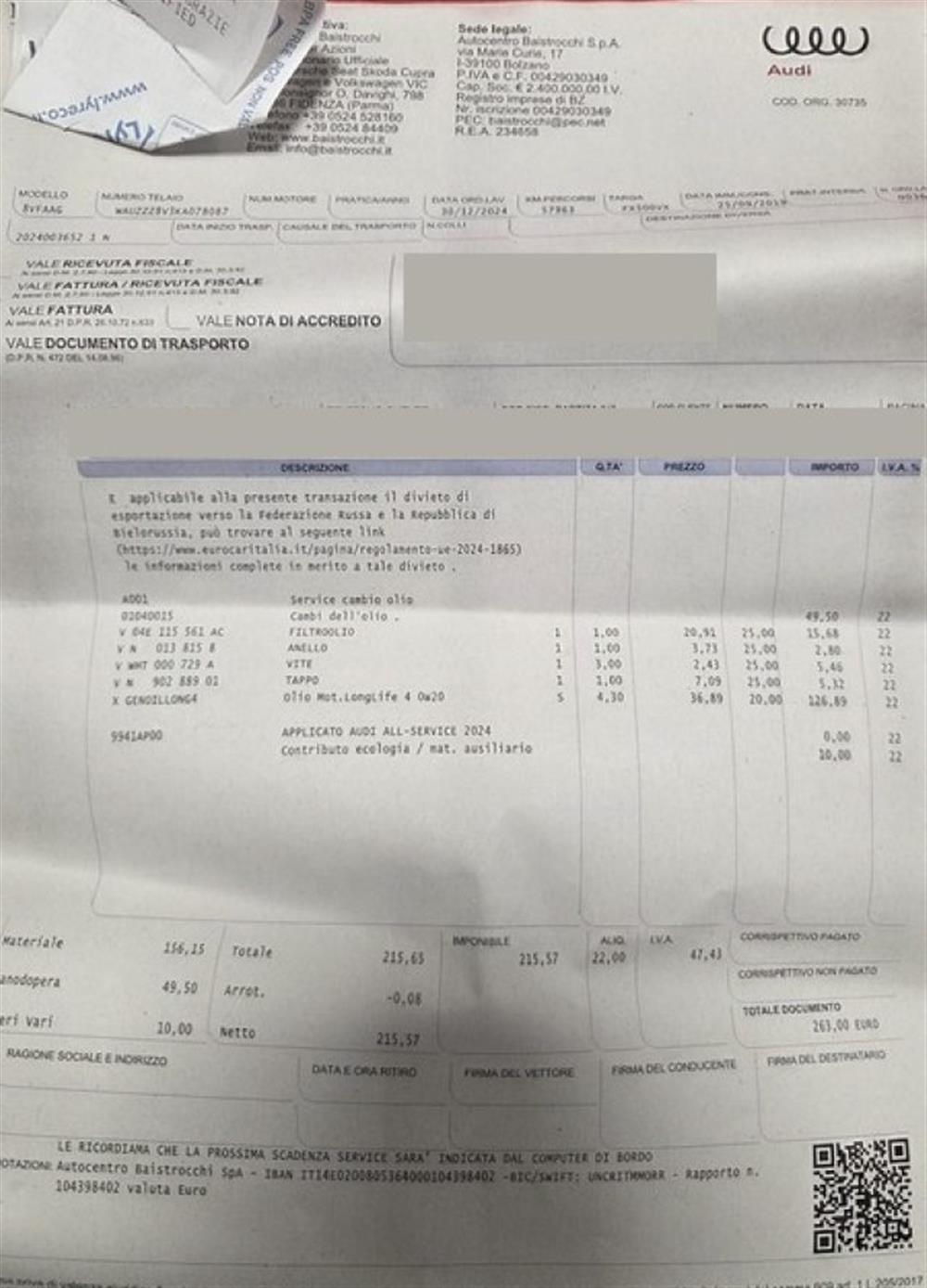 A3 A3 SPB 1.5 131 cv g-tro