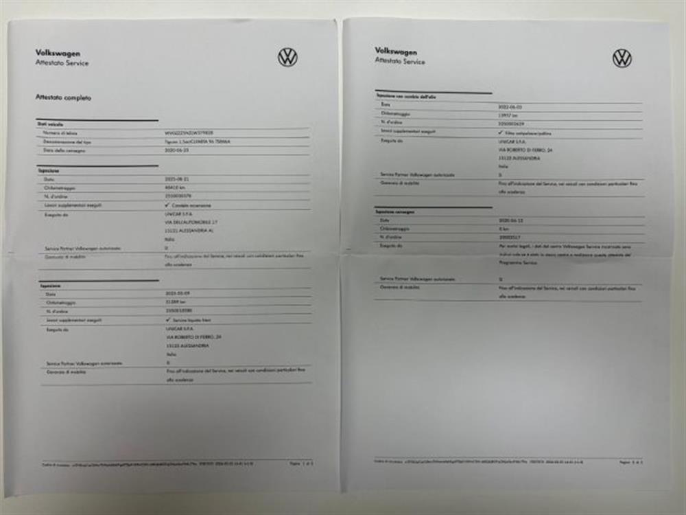 Tiguan Tiguan 1.5 benzina 130cv.