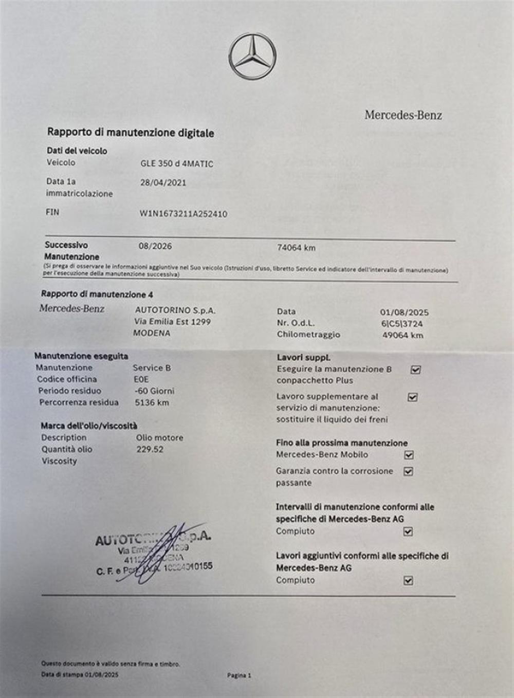 GLE 350 GLE 350 d 4Matic Coupé Ultim