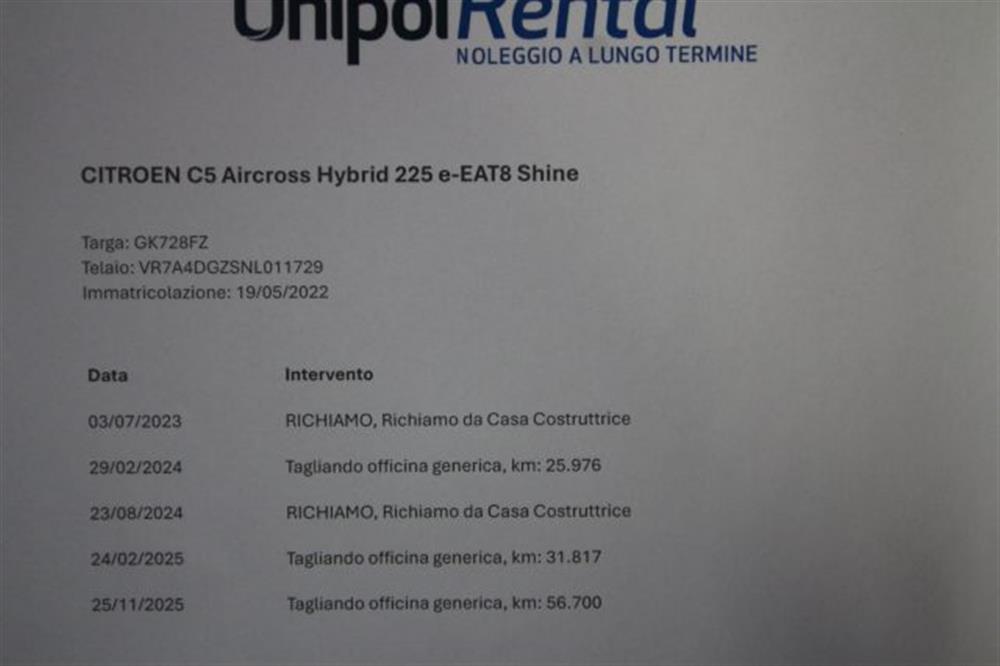 C5 Aircross C5 Aircross Hybrid 225 e-EAT8 Sh