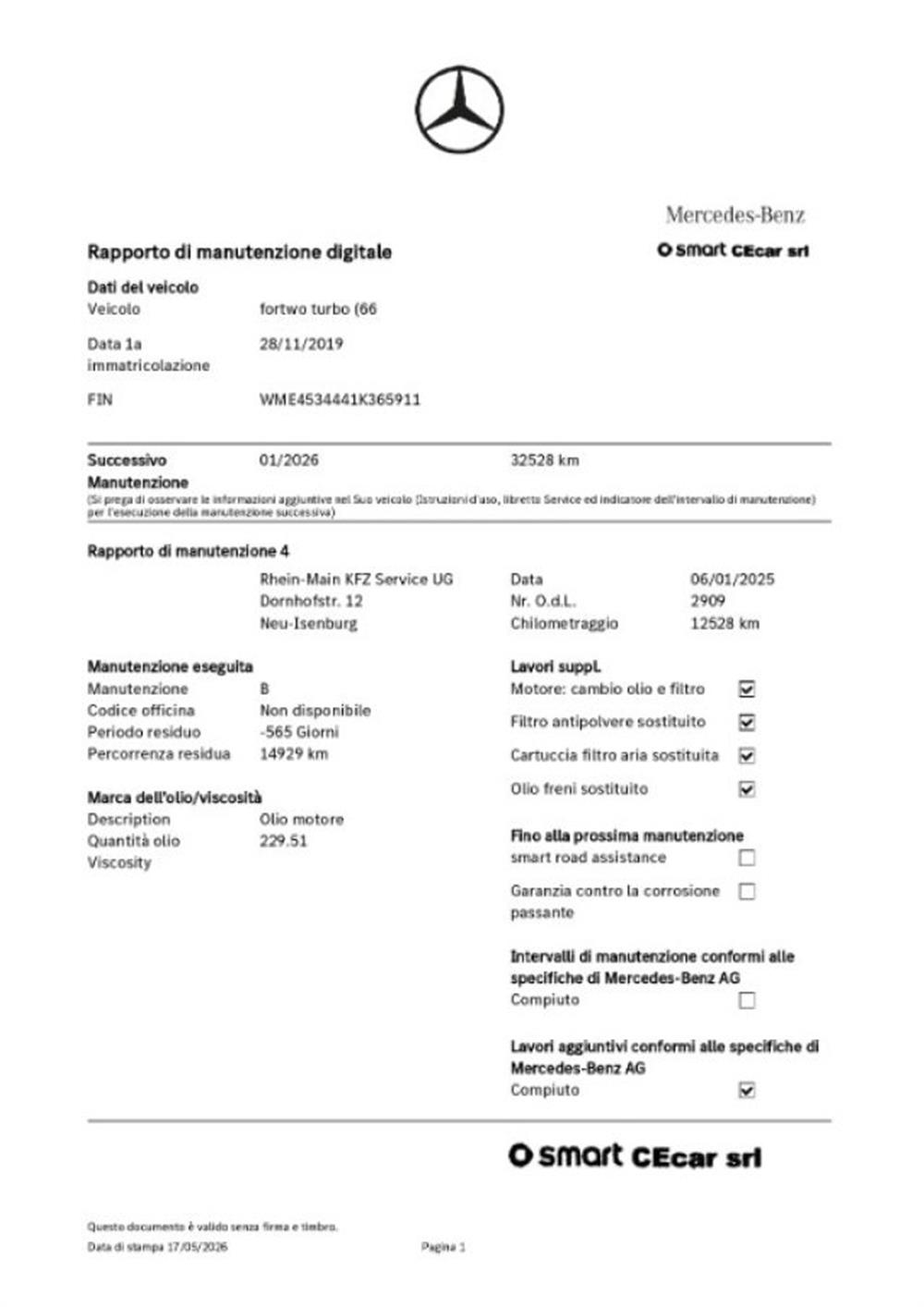 ForTwo ForTwo 90 PASSION AUT. SOLO