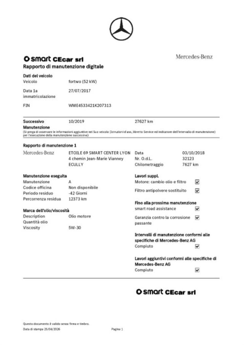 ForTwo ForTwo 70 PRIME+TWINAMIC+IN
