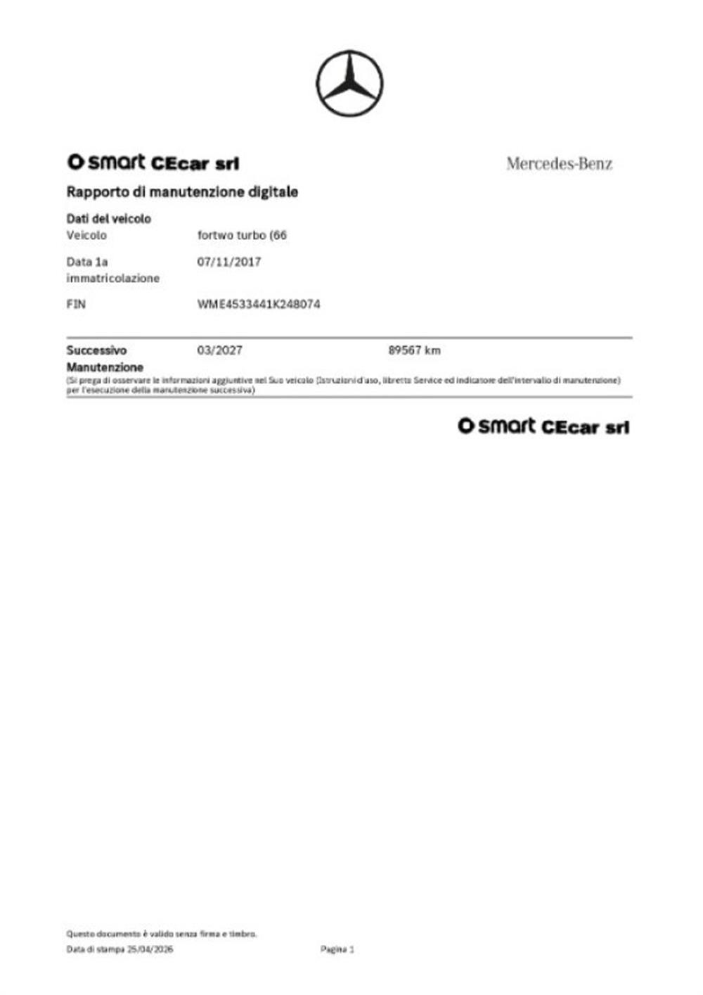 ForTwo ForTwo 90 AUT. SAPHIRE BLUE