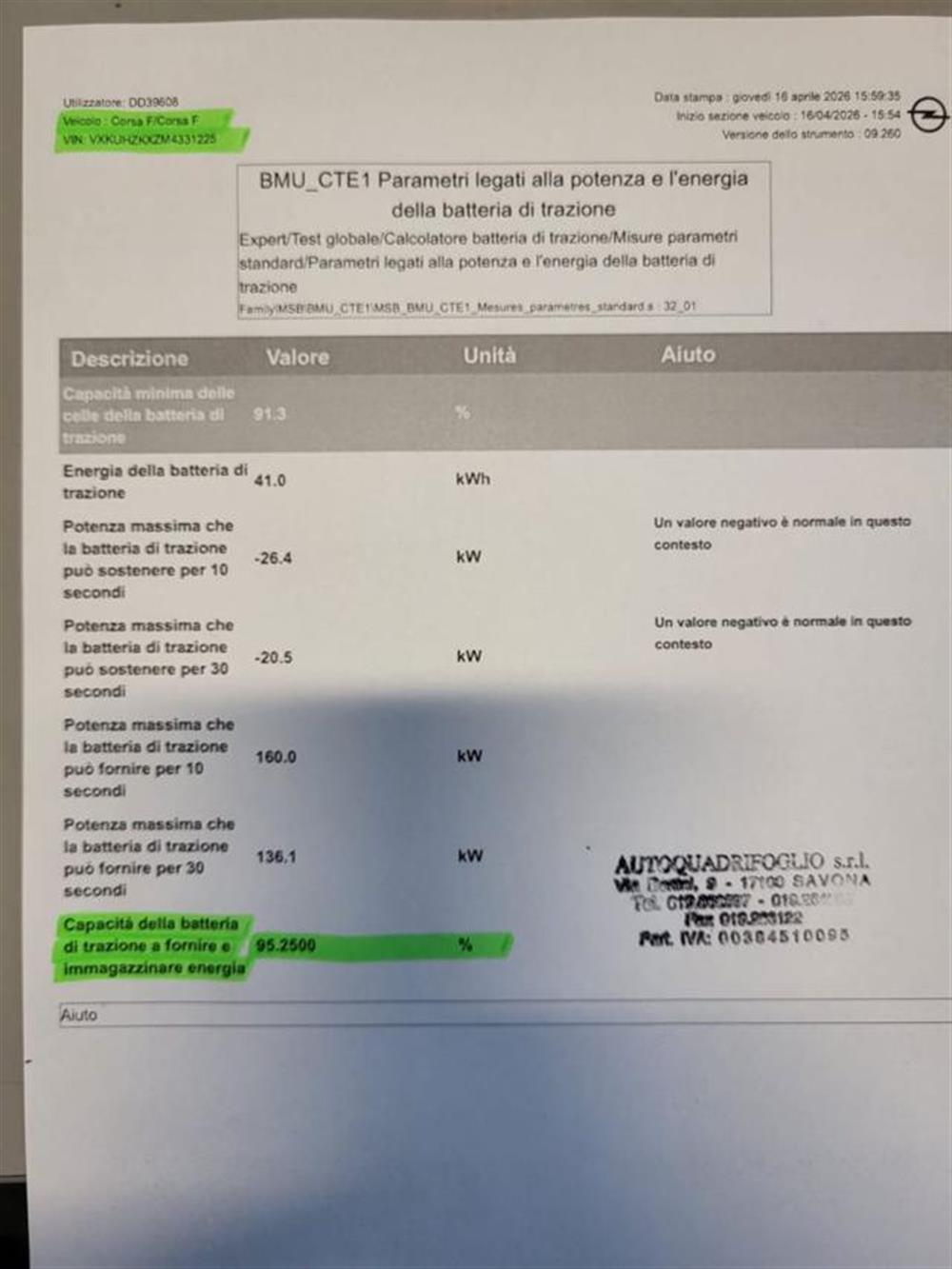 Corsa-e Corsa-e 5 porte Blitz Editio