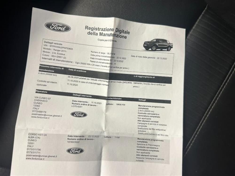 Ranger Ranger 2.000 DIESEL 213 CV