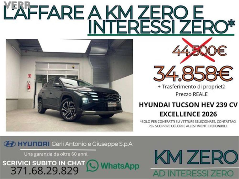 Tucson Tucson 1.6 hev Exellence 2w