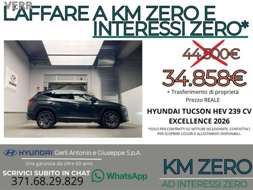 Tucson Tucson 1.6 hev Exellence 2w