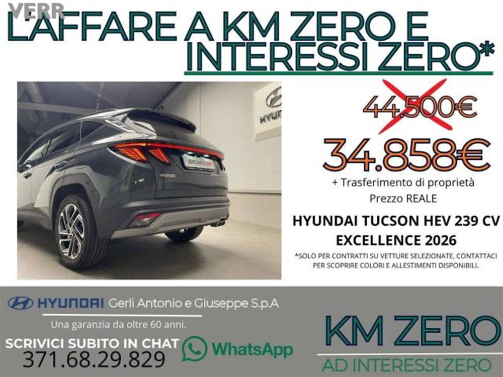 Tucson Tucson 1.6 hev Exellence 2w