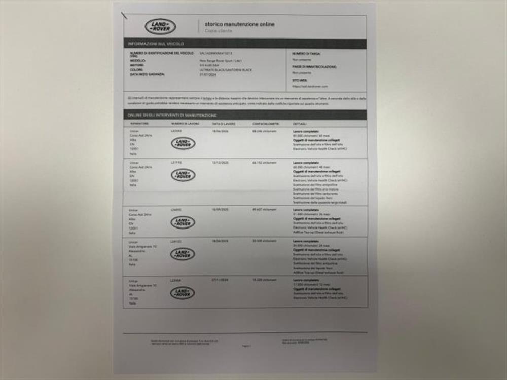 Range Rover Sport Range Rover Sport 3.0 ibrido/diesel 24