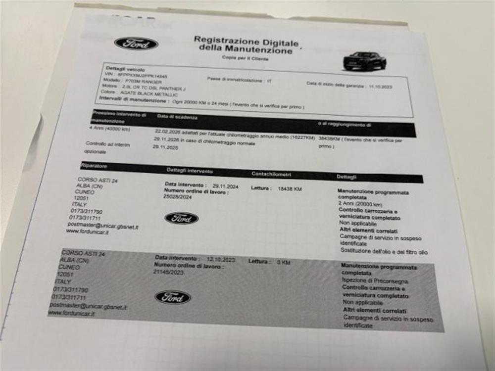 Ranger Ranger 2.0TD 170CV DOPPIA C