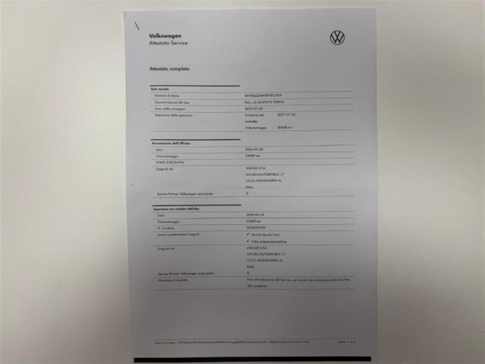 Polo Polo 1.0 benzina 95cv.
