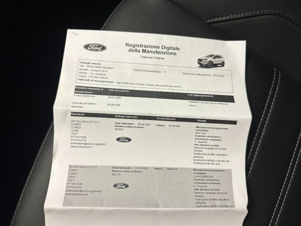 EcoSport EcoSport 1.000 BENZINA 125 CV
