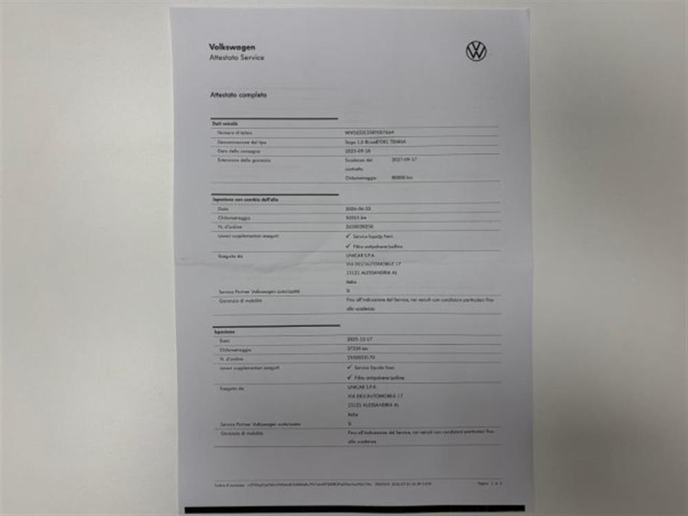 Taigo Taigo 1.0 BENZINA 110cv.