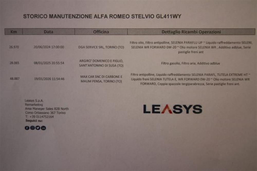 Stelvio Stelvio 2.2 Turbodiesel 190