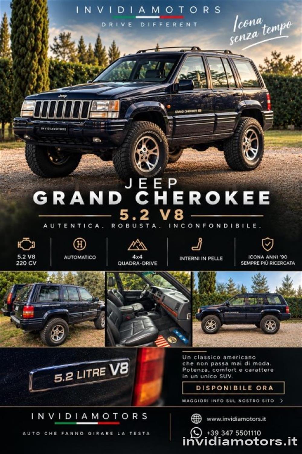 Grand Cherokee Grand Cherokee 5.2 (EU) 4WD aut. Qu