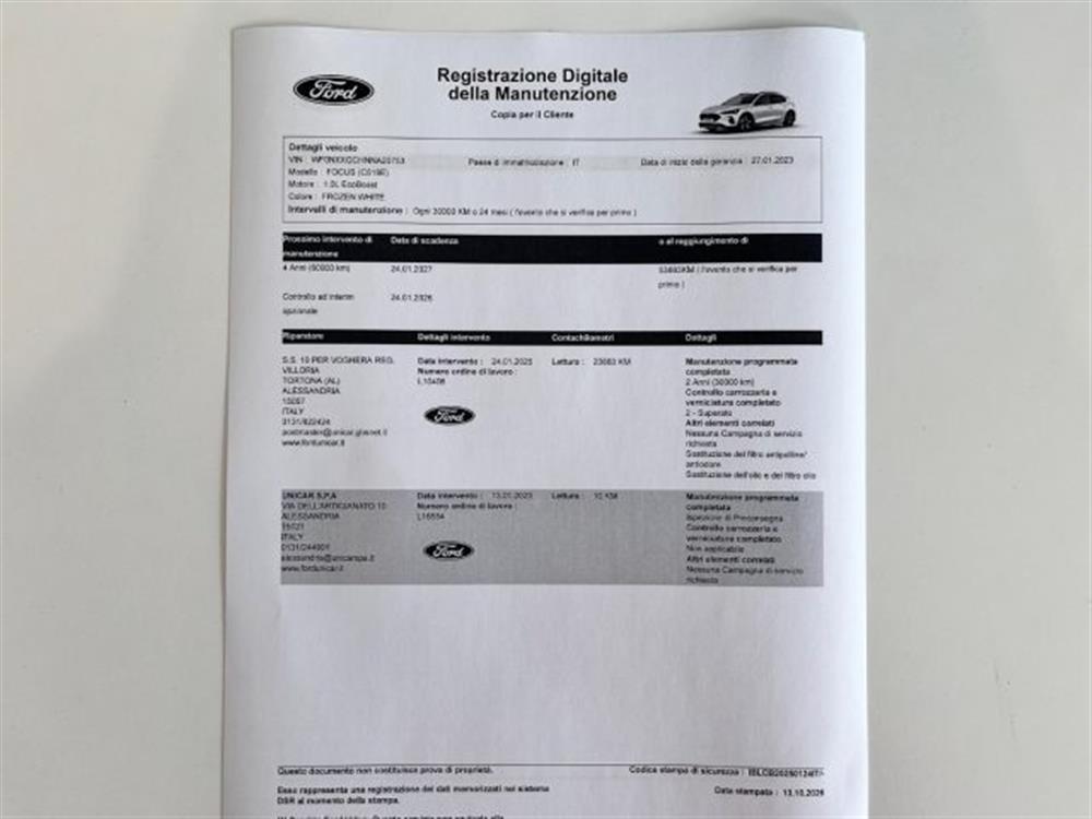Focus Focus 1.0 ibrida/benzina 1