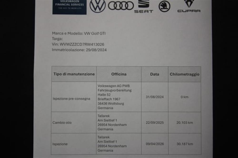 Golf Golf 8.5 - 2.0 TSI DSG GT