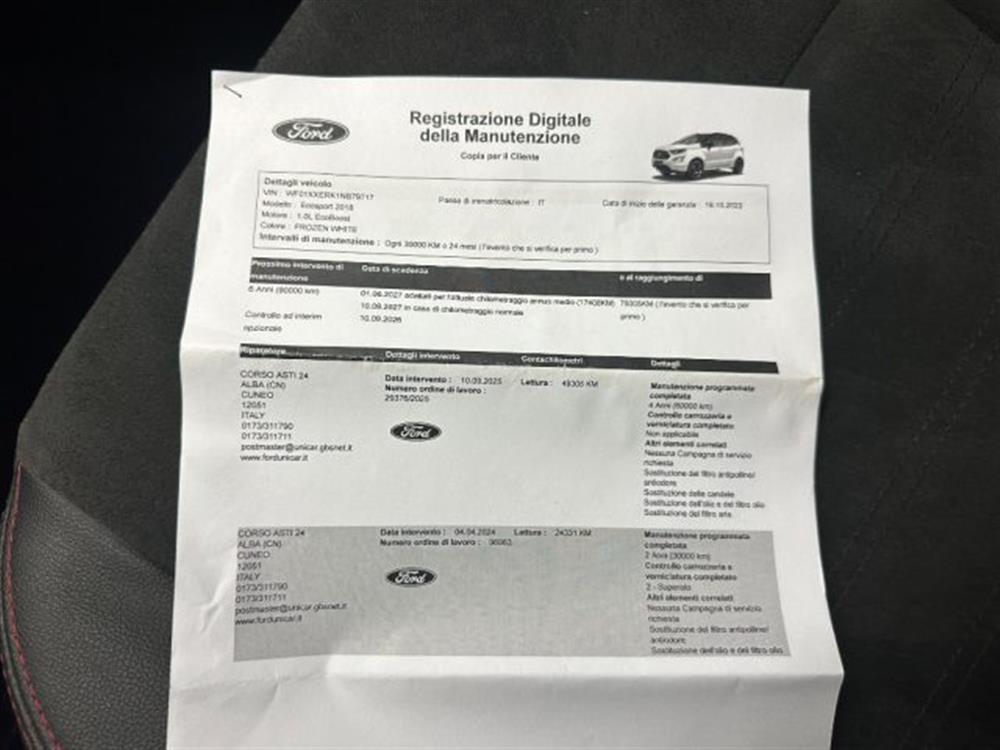 EcoSport EcoSport 1.000 BENZINA 125 CV