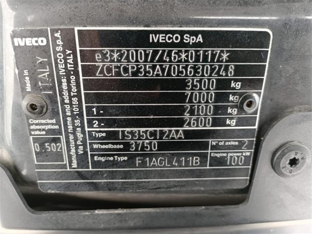 Daily Daily DAILY 35C14 FURGONAT