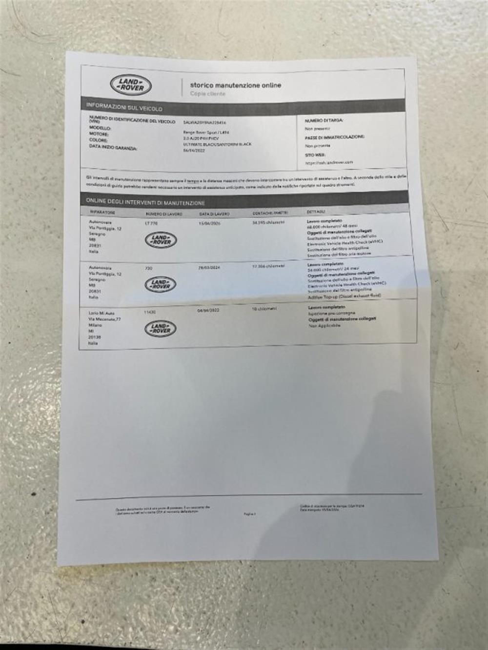 Range Rover Sport Range Rover Sport 2.0 Si4 400e HSE PHE