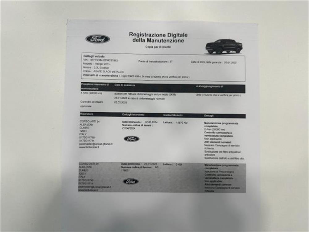 Ranger Raptor Ranger Raptor 2.000 DIESEL 213 CV